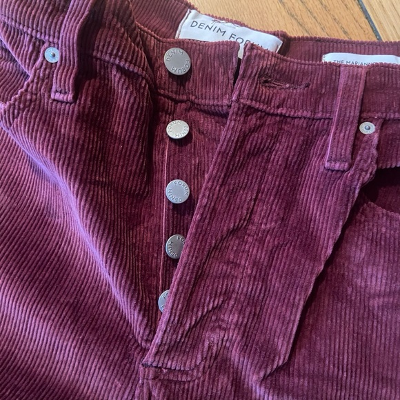 Denim Forum Anthropologie corduroy flared pants - Picture 8 of 11